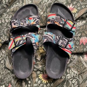 Papillio By Birkenstock Arizona Textile Platform size 41